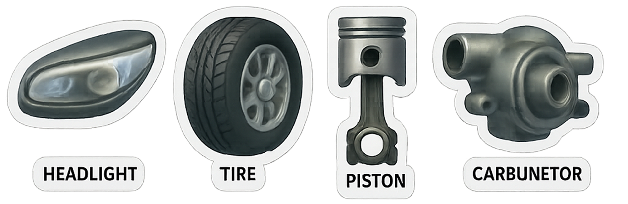 Примеры запчастей